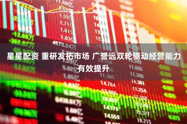 星星配资 重研发拓市场 广誉远双轮驱动经营能力有效提升