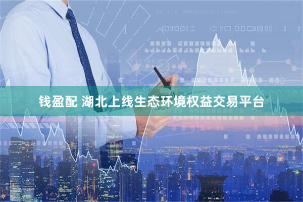 钱盈配 湖北上线生态环境权益交易平台