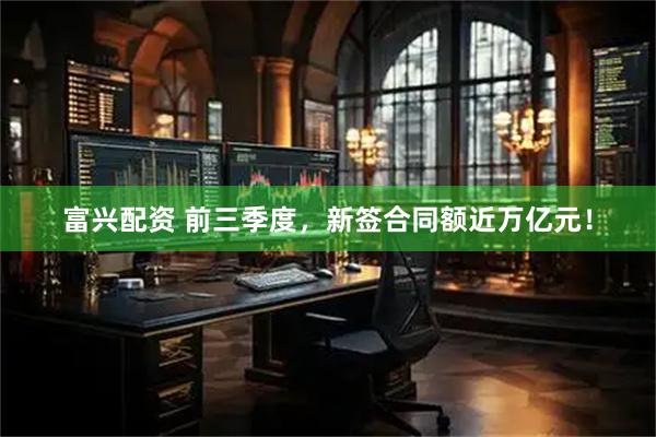 富兴配资 前三季度，新签合同额近万亿元！